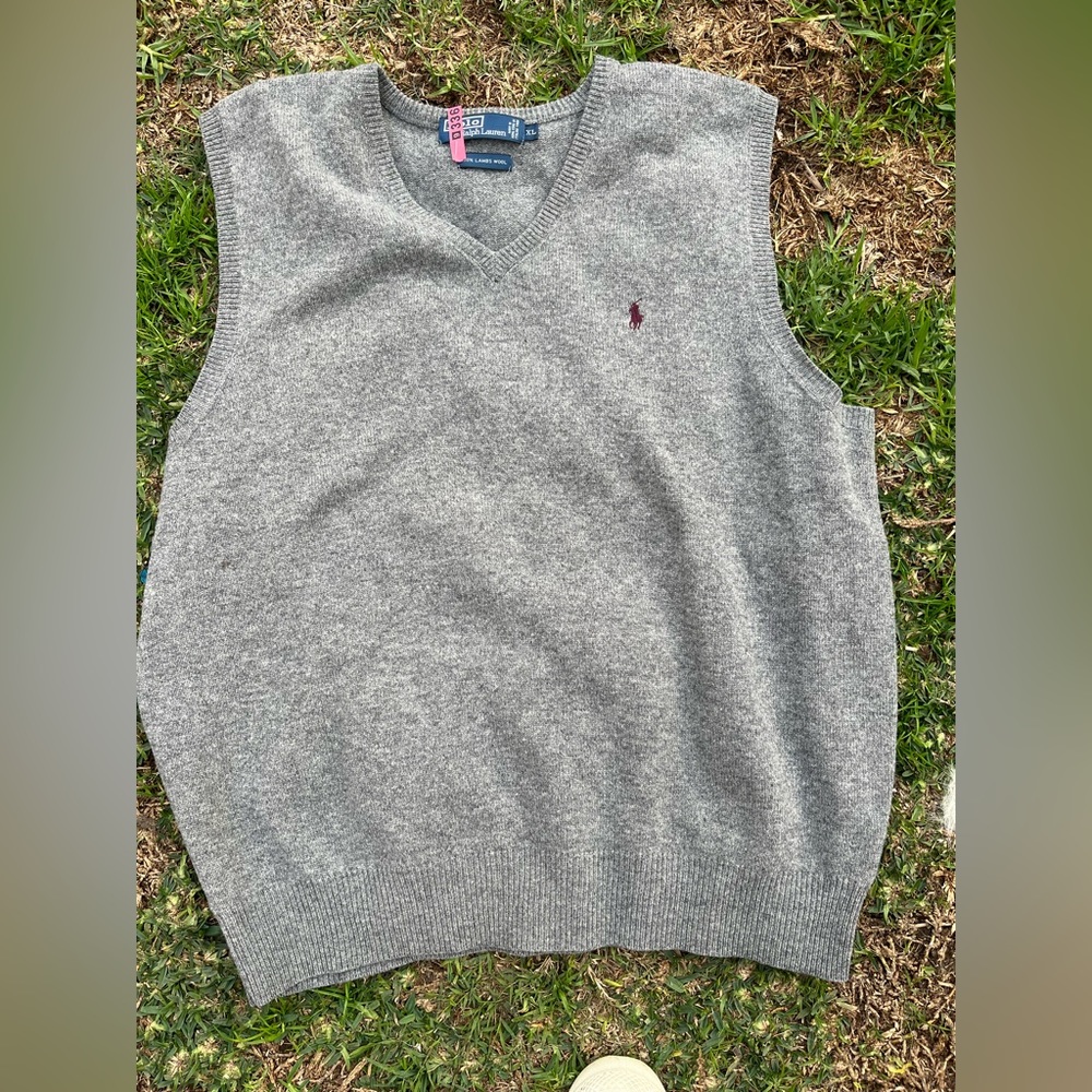 Polo by Ralph Lauren lambs wool sweater vest